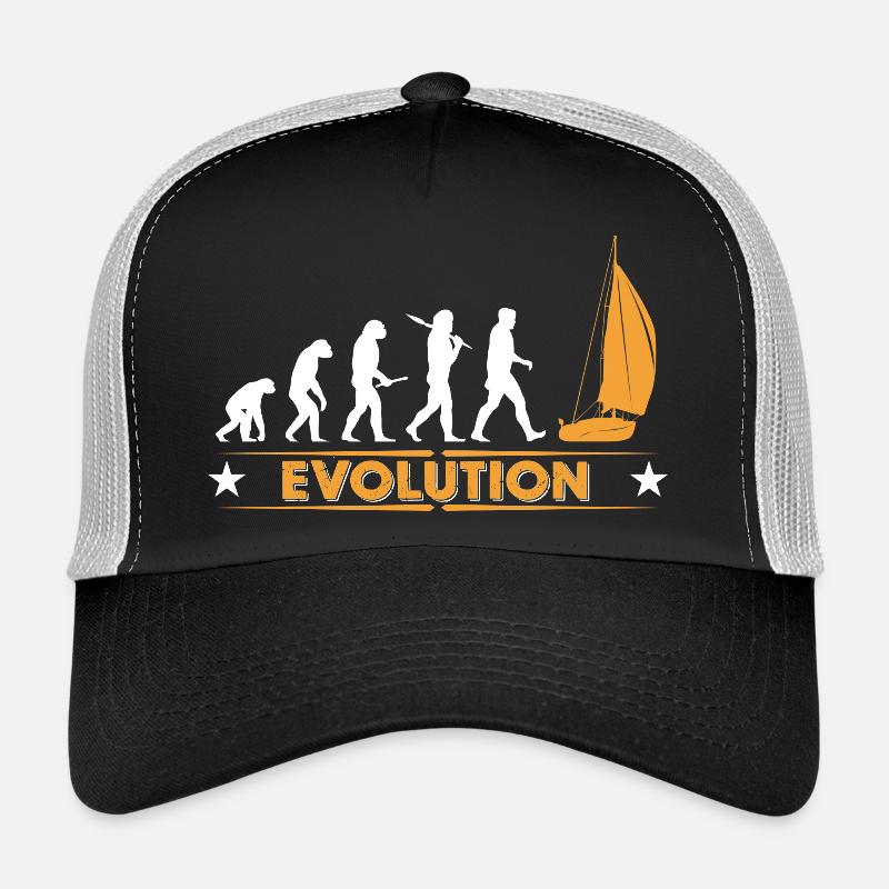 Segeln Evolution - orange/weiss Trucker Cap