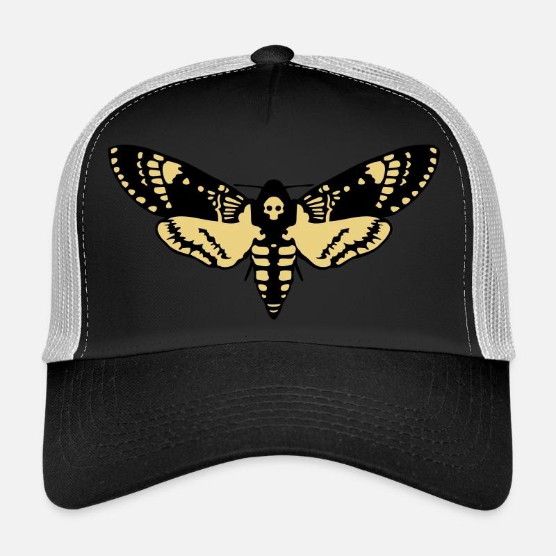 Sphinx tête de mort butterfly skull Casquette trucker 