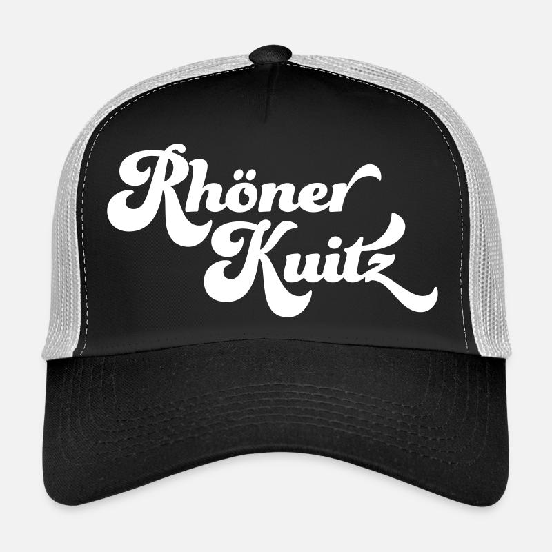 Rhöner Kuitz - Trucker Cap - Schwarz/Steingrau