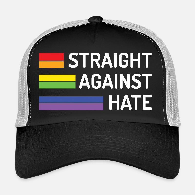 Pride Month - Straight Against Hate Trucker Cap