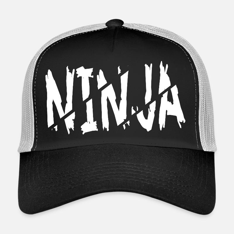 Ninja - Trucker Cap - black/stone grey