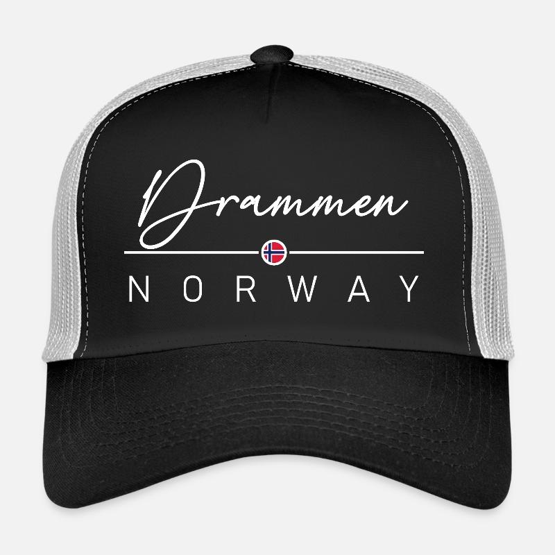 Norwegen - Drammen - Norge - Norway Trucker Cap