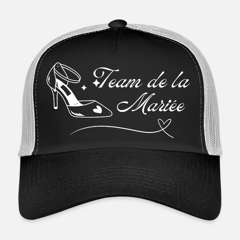 Team de la mariée Casquette trucker 
