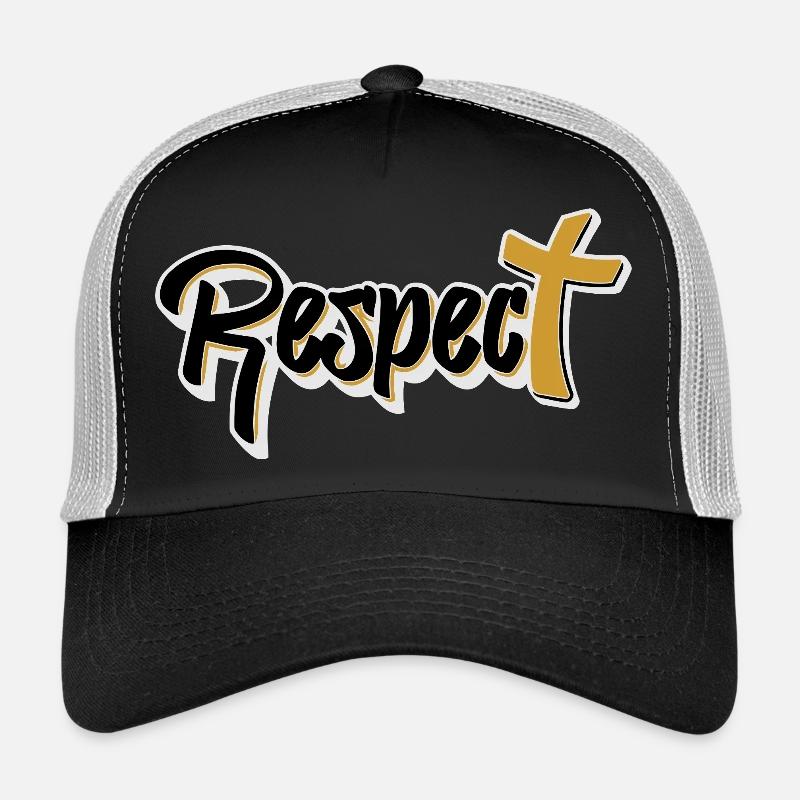 „Respect. Mode mit Haltung.“ Trucker Cap