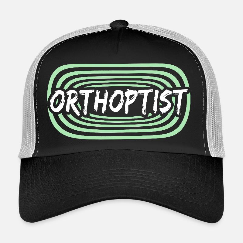 Work Orthoptist Trucker Cap