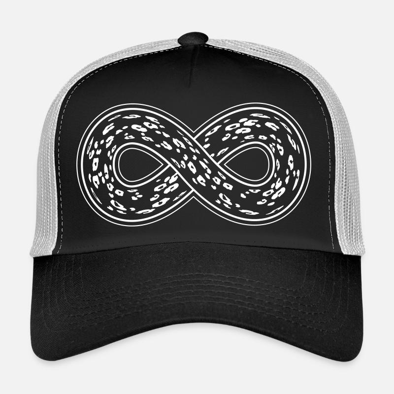 Leopard Infinity with Double Border Trucker Cap