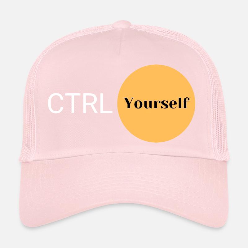 CTRL Vous-même Casquette trucker 