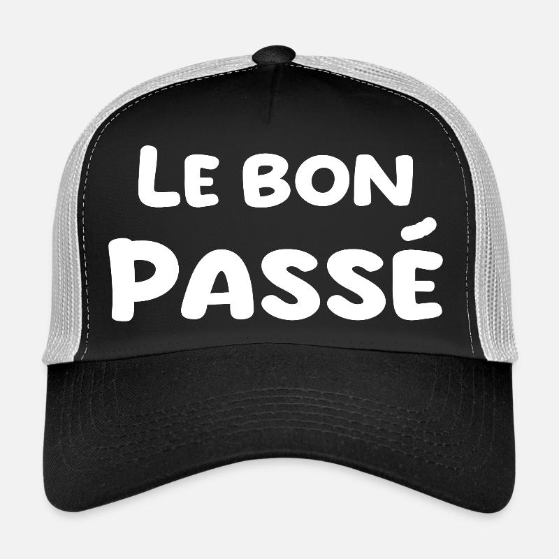 nostalgia for the past - Trucker Cap - black/stone grey
