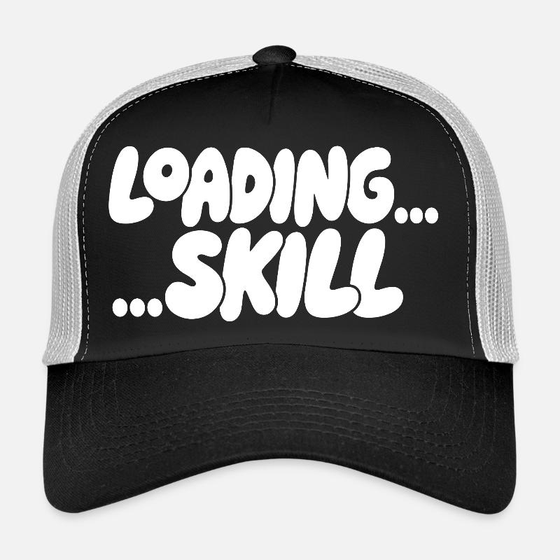 Esthétique des compétences à l’écran de chargement Casquette trucker 