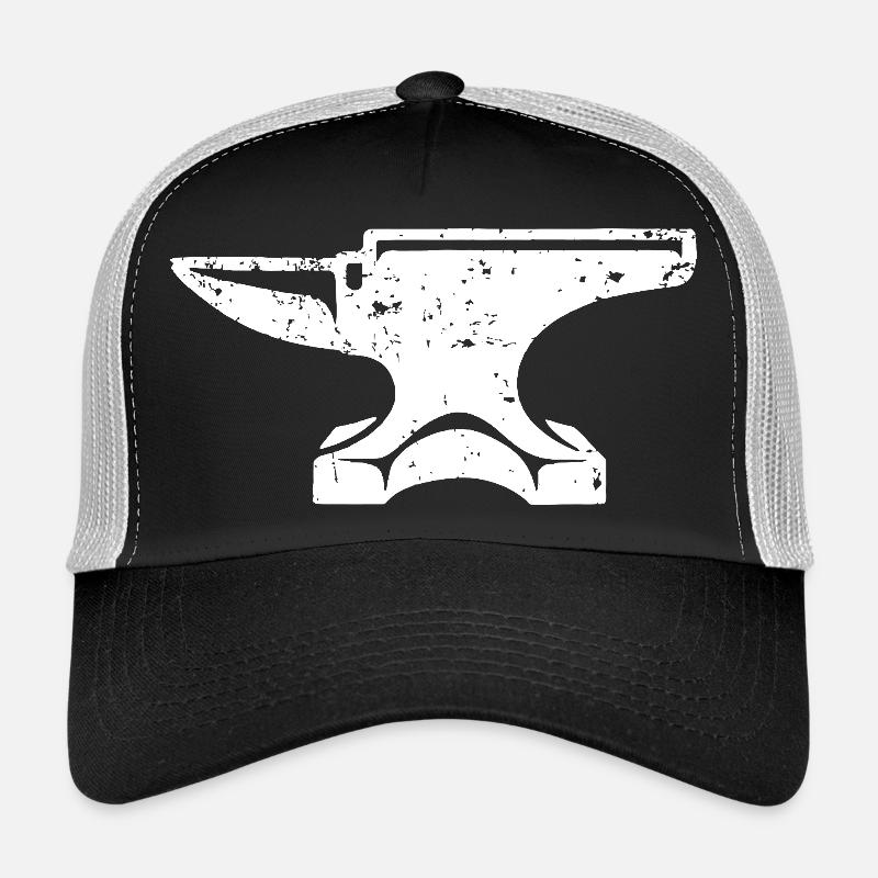 Tee icône d’enclume forgée Casquette trucker 