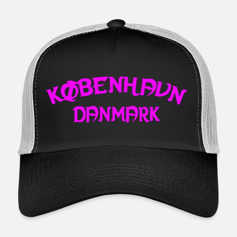 Copenhague pour toujours, Danemark Casquette trucker 