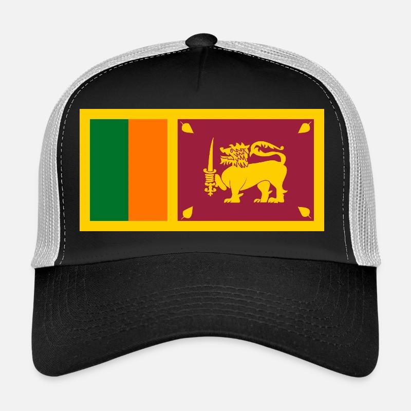 Drapeau du Sri Lanka Casquette trucker 