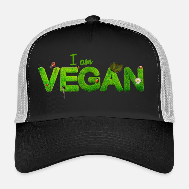 I am vegan Trucker Cap