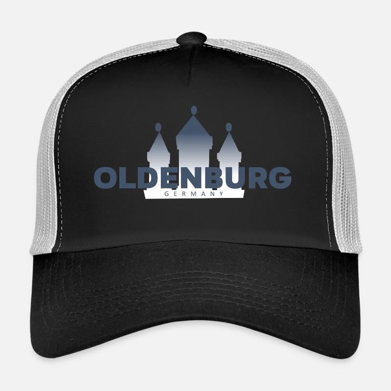 Oldenburg - Trucker Cap - Schwarz/Steingrau