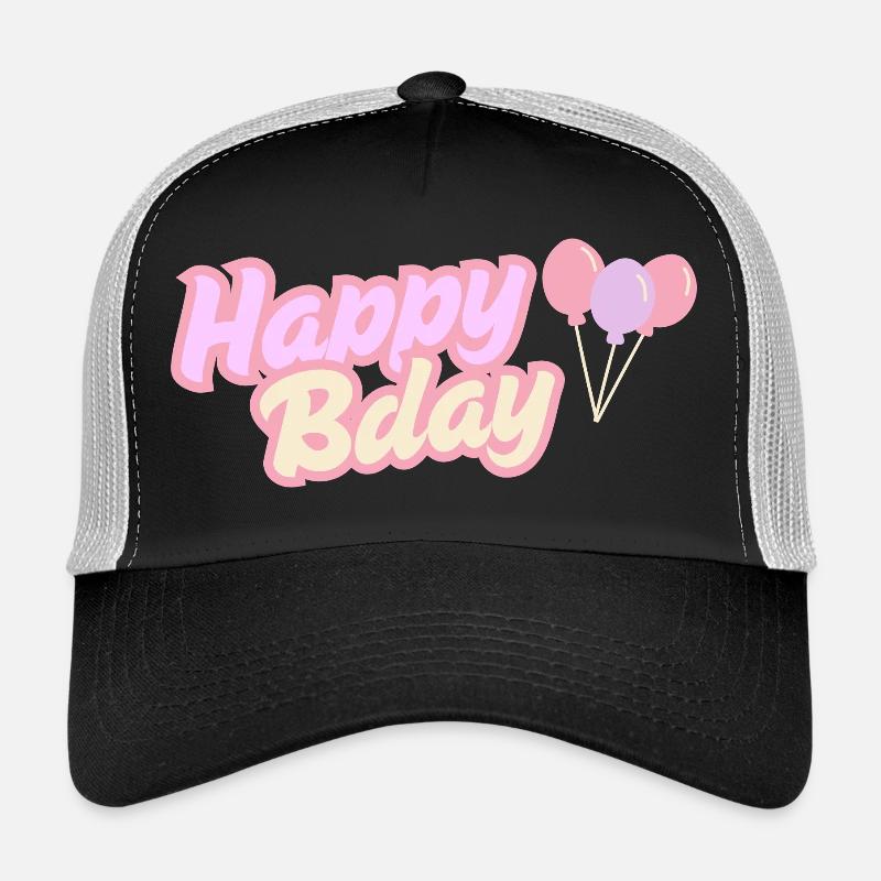 Bon anniversaire Casquette trucker 