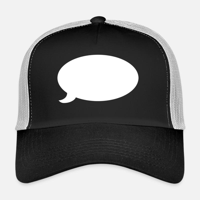Bubble (white) Trucker Cap