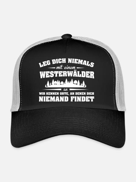 Länder Westerwälder LDN - Trucker Cap - Schwarz/Steingrau
