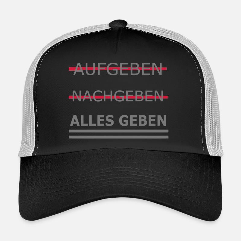 Alles geben Trucker Cap
