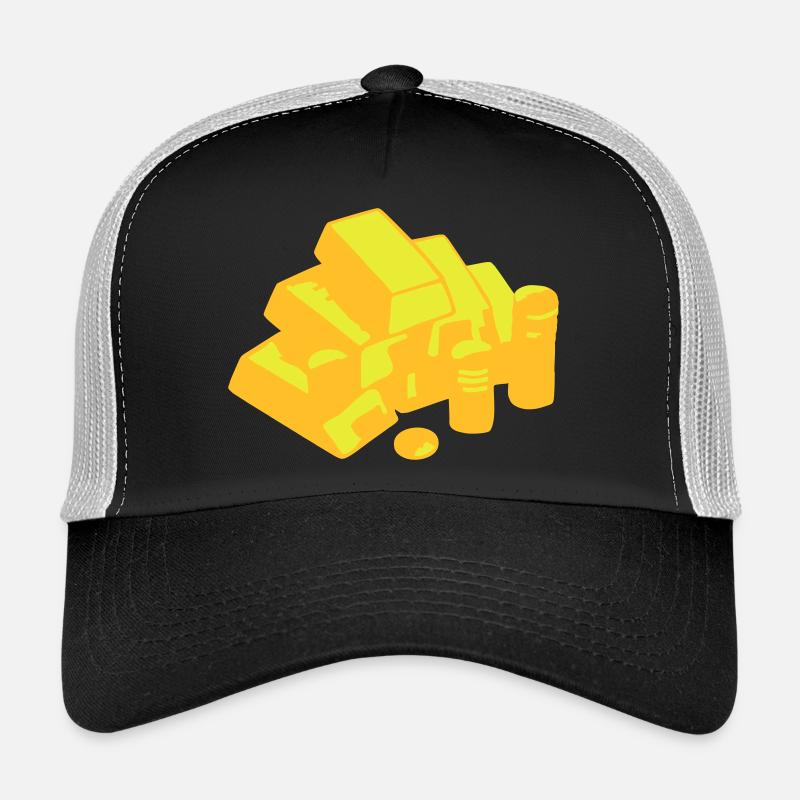 Gold Trucker Cap