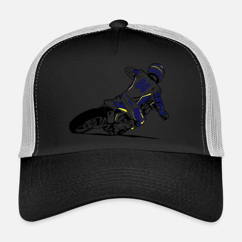 Supermoto - Supermotard - Trucker Cap - black/stone grey