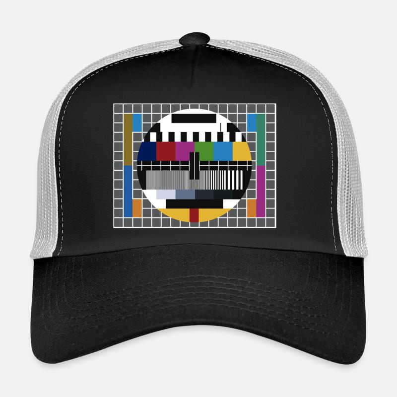 Test image - 's favorite shirt - Trucker Cap - black/stone grey
