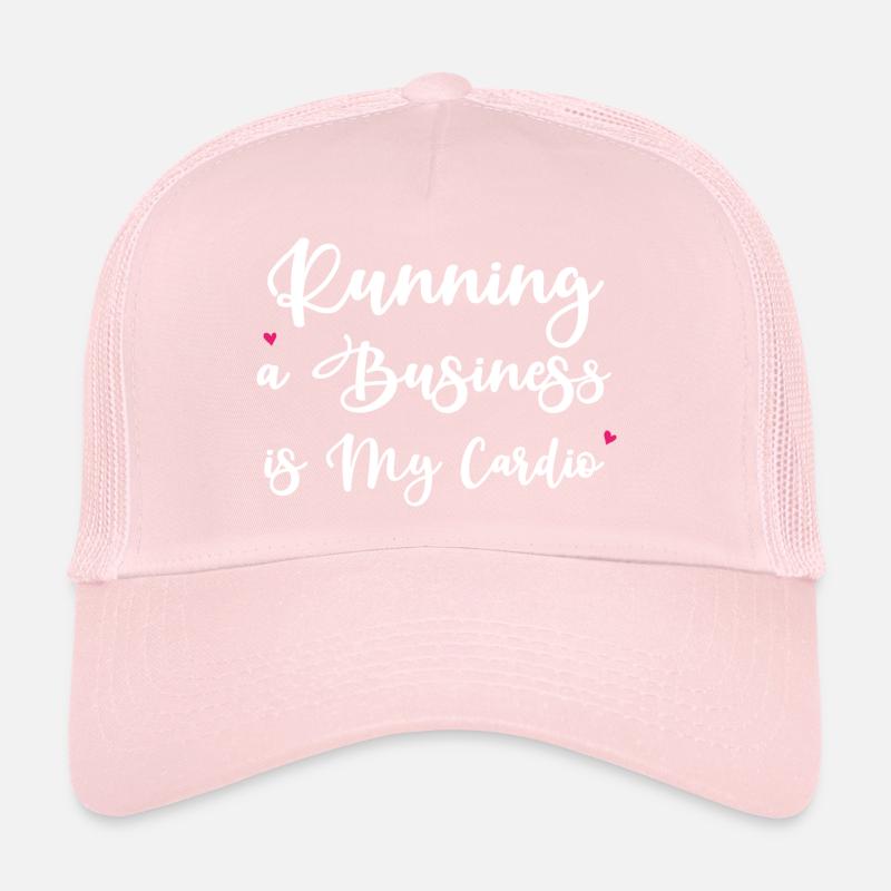 Diriger une entreprise est mon cardio Casquette trucker 
