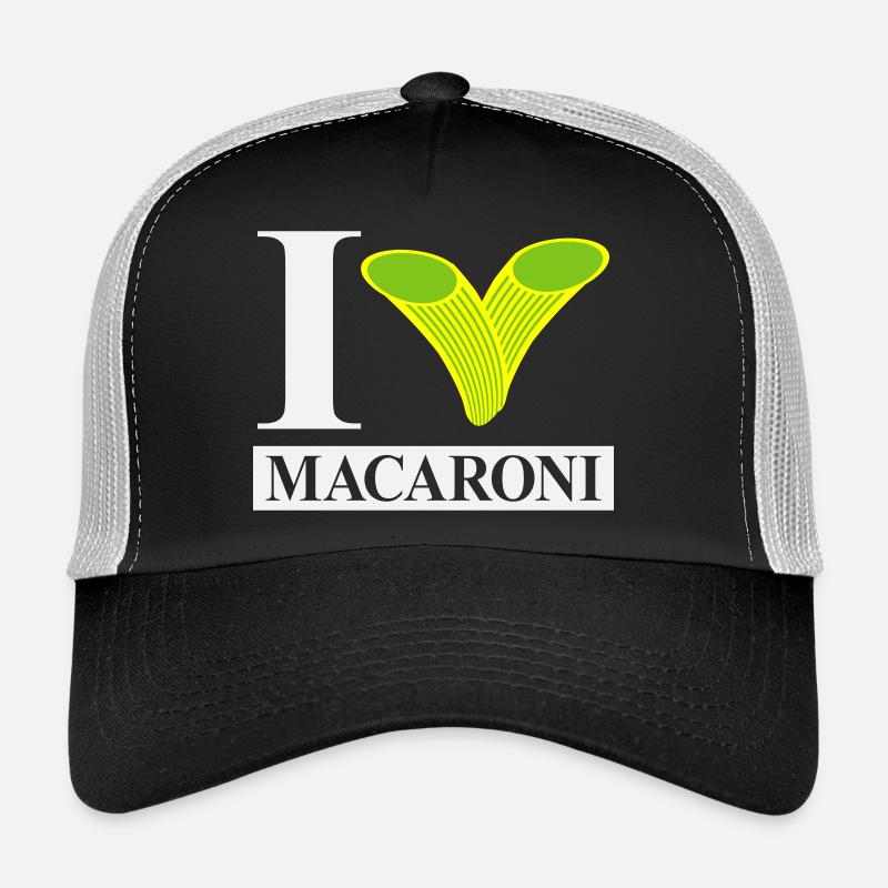 I love macaroni Trucker Cap