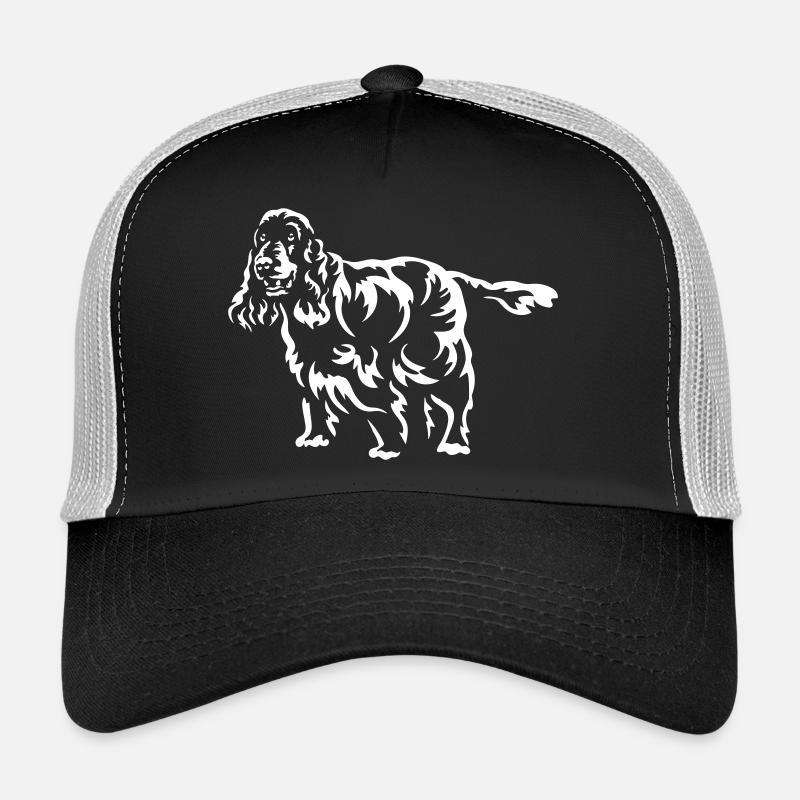 Cocker Spaniel Casquette trucker 