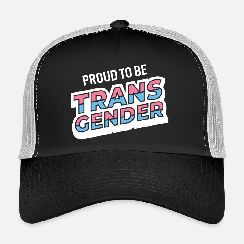 Pride Month - Proud To Be Transgender Trucker Cap