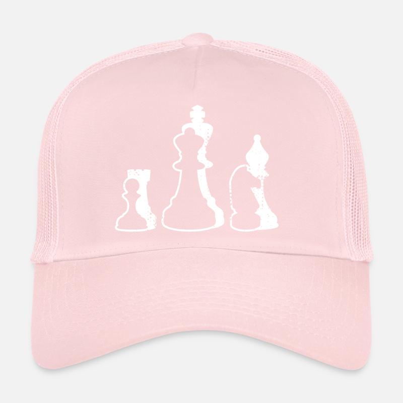 Pièces d’échecs Casquette trucker 