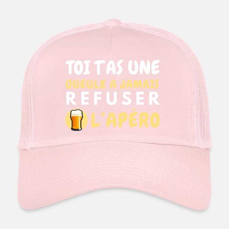 Gueule à l’apéro: jamais refuser Casquette trucker 