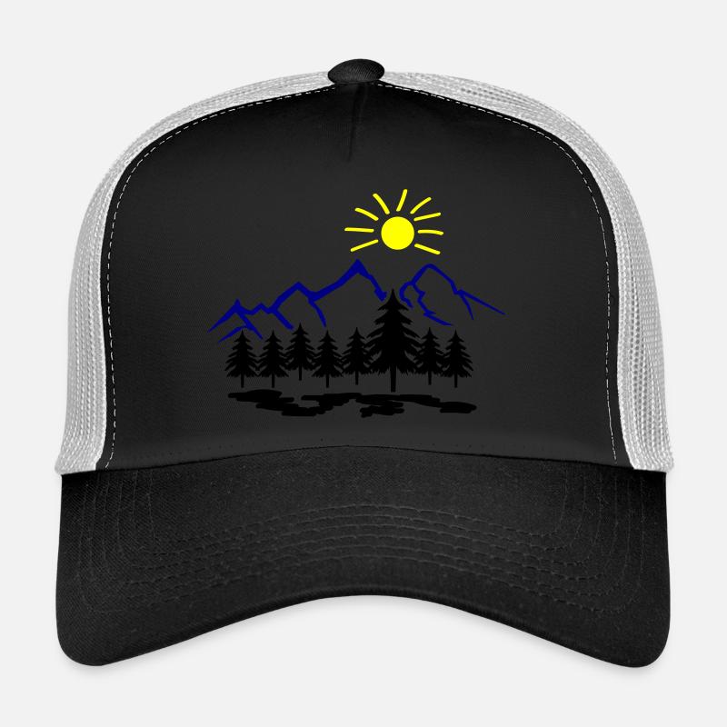 Nature Mountains Trucker Cap