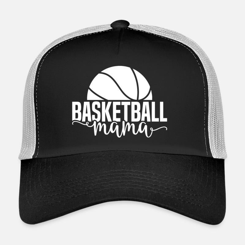 Maman basket blanc Casquette trucker 