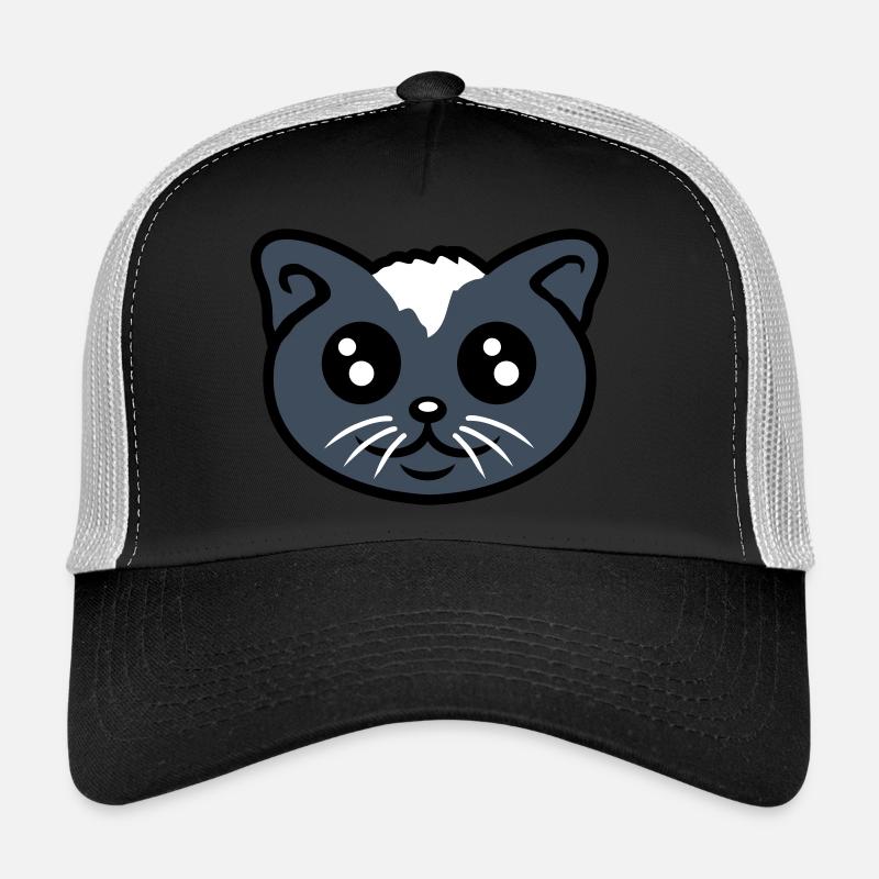 Cat Pet Cute Cute Kitten Friendly Trucker Cap
