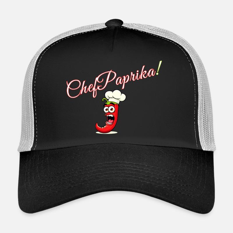 Chef Paprika - Trucker Cap - black/stone grey