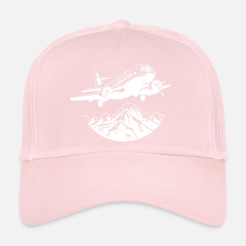 Dessin d’avion Casquette trucker 