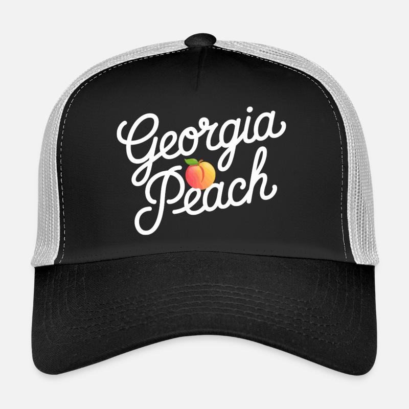 Georgia Peach Script Trucker Cap
