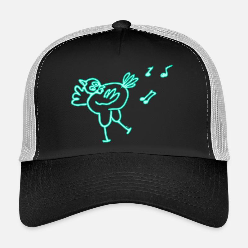 Neon Chicken Trucker Cap