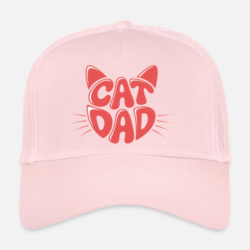 Cat Dad Trucker Cap
