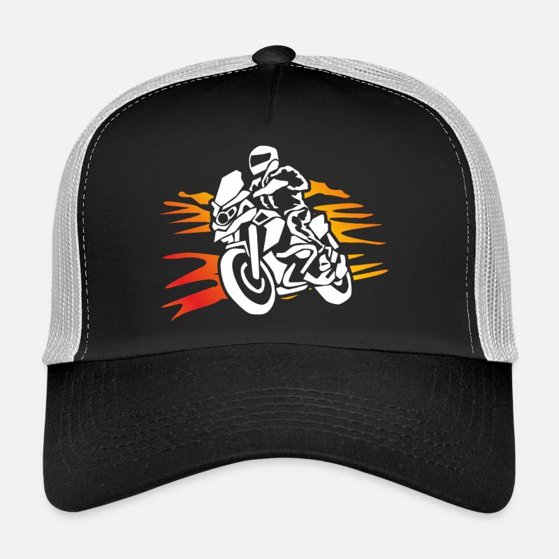 Chemise de motard Casquette trucker 