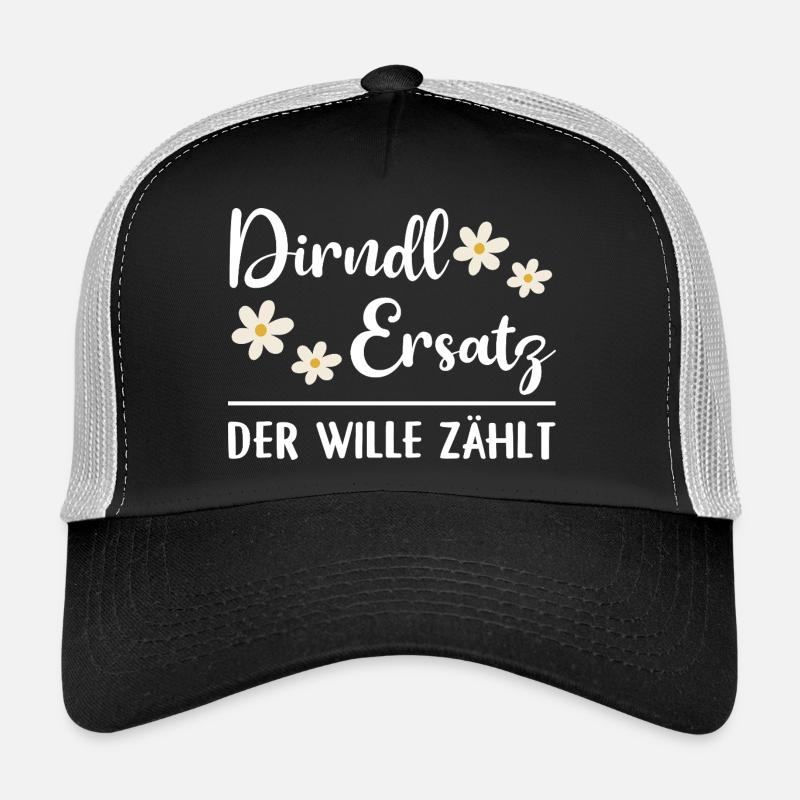 Traditional Shirt Women's Dirndl Replacement The Will Counts Trucker Cap