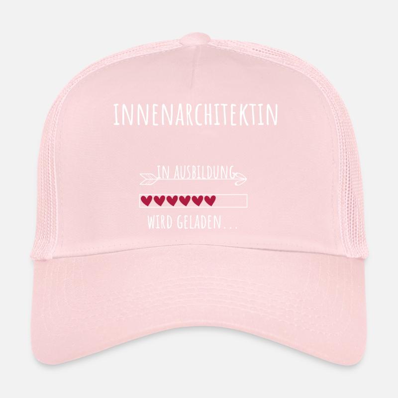 Innenarchitektin Student Beruf Ausbildung Design Trucker Cap
