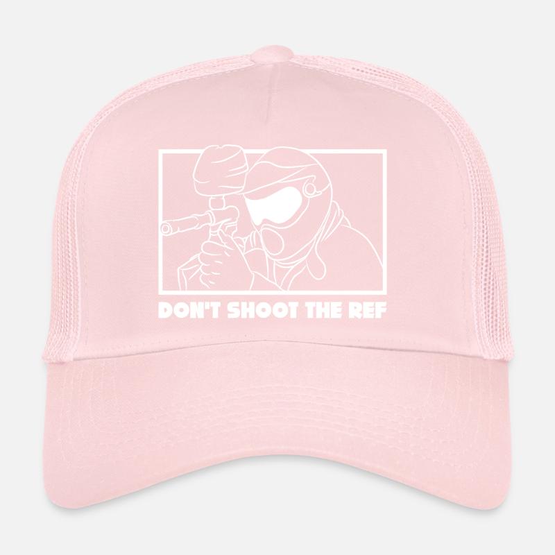 Don’t Shoot the Ref - Design de paintball amusant Casquette trucker 