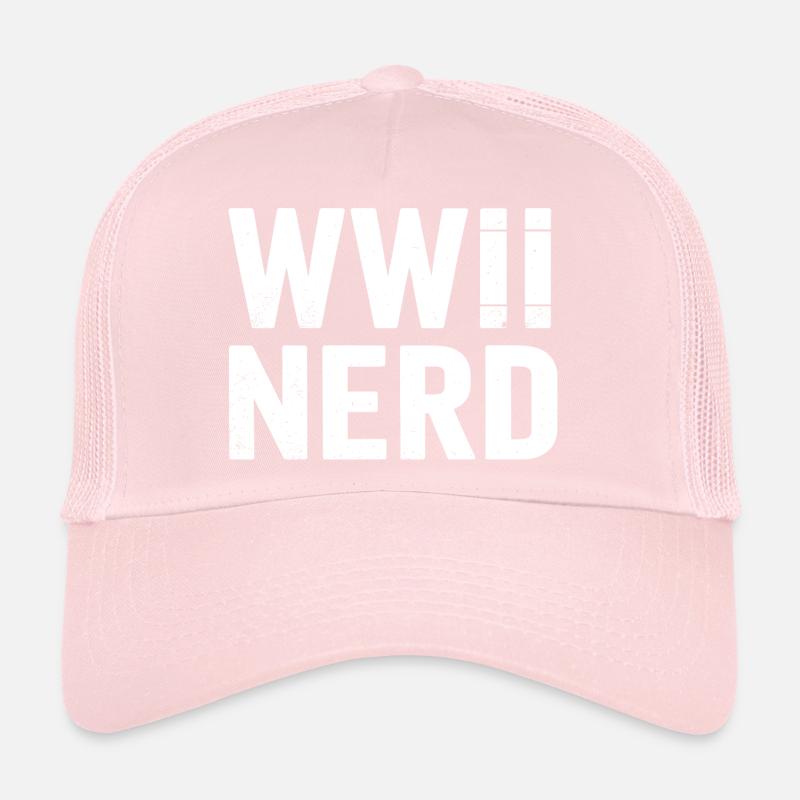 Zweiter Weltkrieg Nerd 2. Weltkrieg Trucker Cap