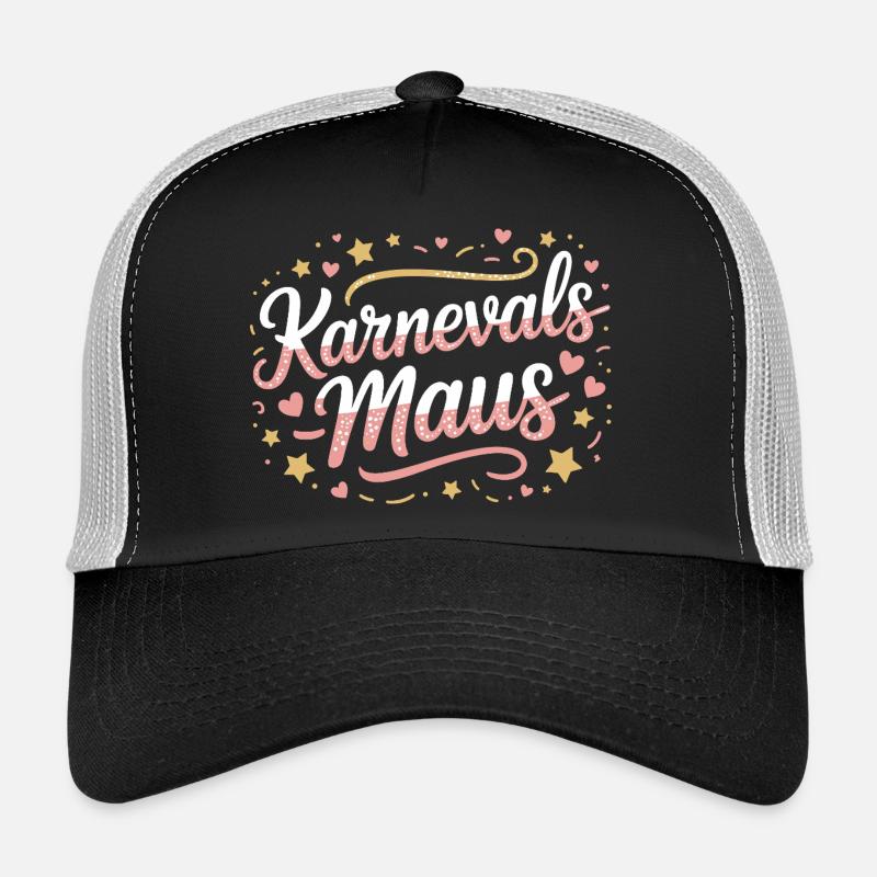 Karnevalsmaus Karneval Köln Kölner Karnevals Maus Trucker Cap
