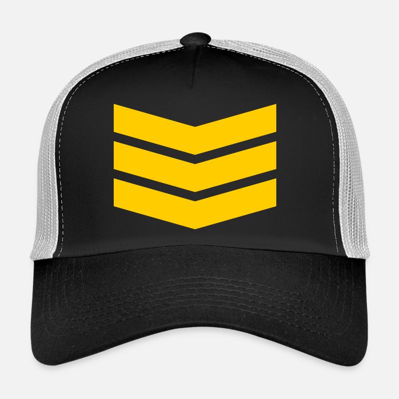 Chevron Stack Fettes Muster Trucker Cap