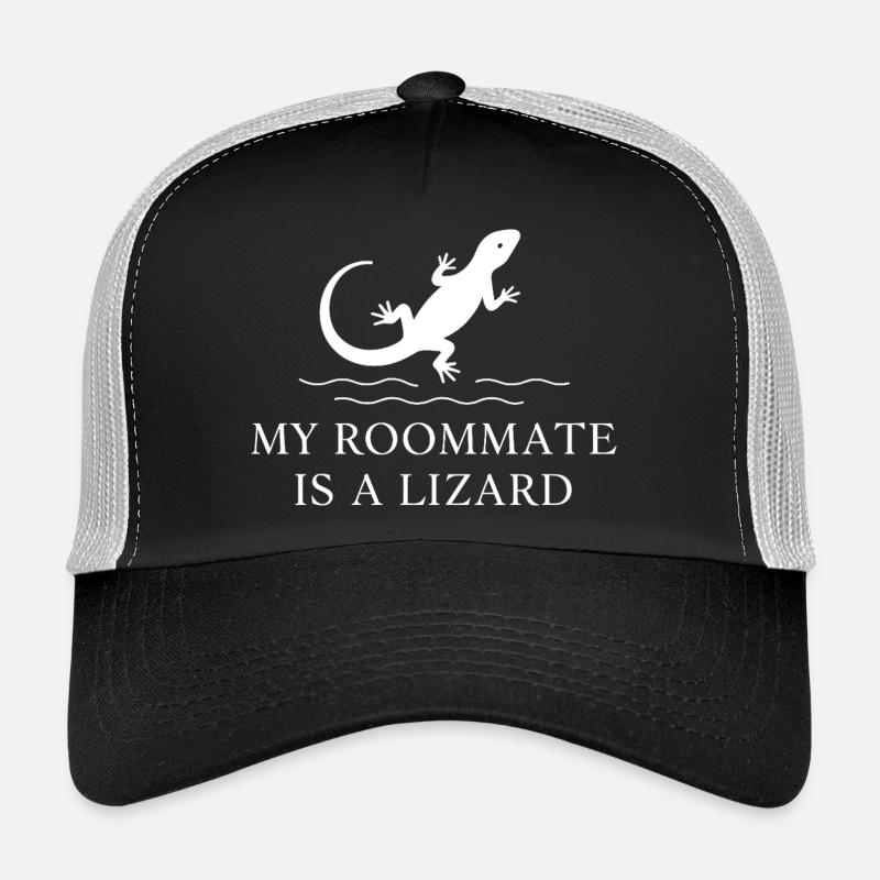 Mein Mitbewohner ist eine Echse Trucker Cap