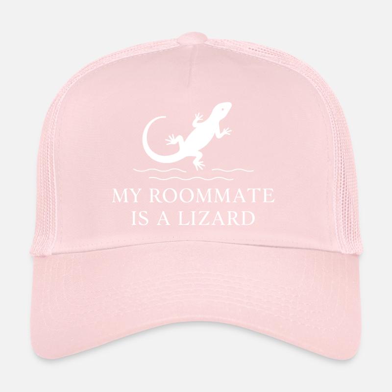 Mon colocataire est un lézard Casquette trucker 