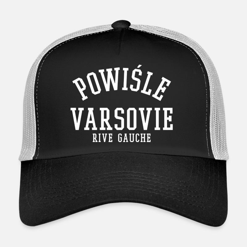Powisle Warszawa Varsovie Casquette trucker 
