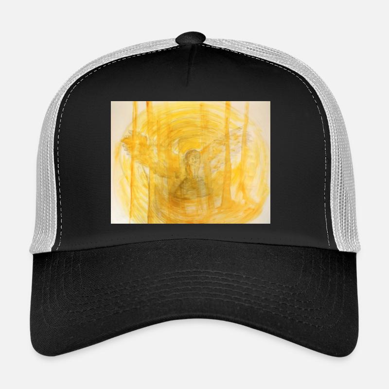 Holy Owl - Trucker Cap - black/stone grey
